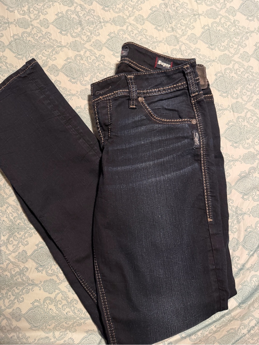 Silver jeans